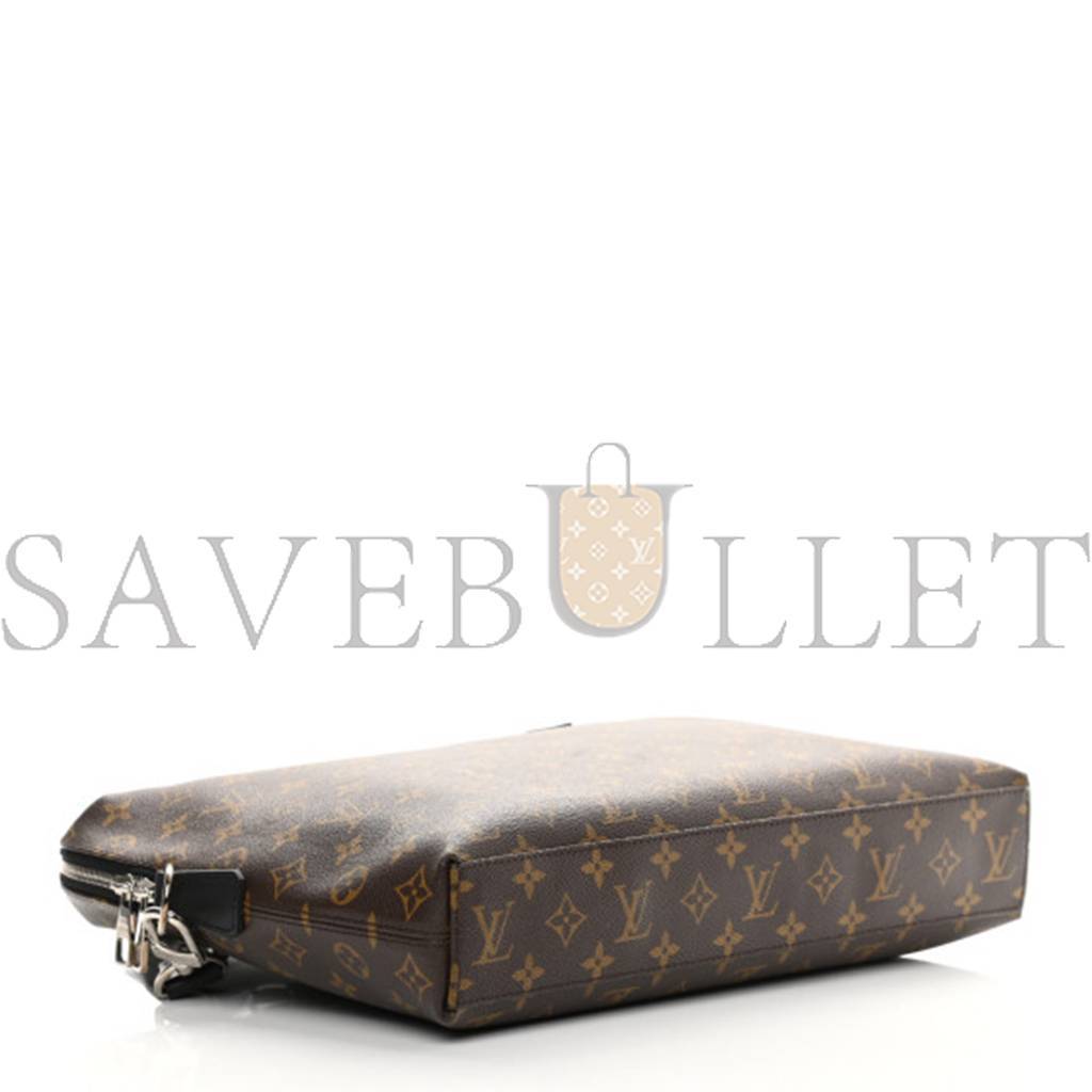 l**is V*t*n monogram macassar porte-documents jour m40868 (37*28*6cm)